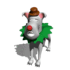 GIF animado (64386) Perro payaso