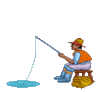 GIF animado (72395) Pescador