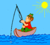 GIF animado (72407) Pescador