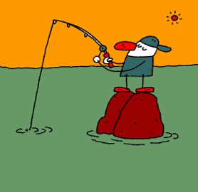 GIF animado (72413) Pescador