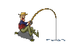 GIF animado (72416) Pescador