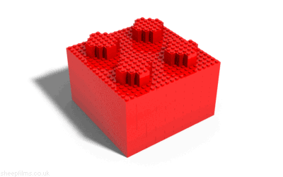 GIF animado (64269) Piezas de lego