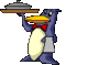 GIF animado (71557) Pinguino camarero