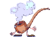 GIF animado (65865) Pipa humo