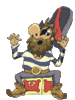 GIF animado (72437) Pirata bailando