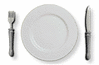 GIF animado (63059) Plato cubiertos