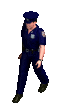 GIF animado (72467) Policia caminando