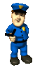 GIF animado (72469) Policia colocandose la gorra