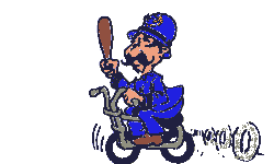 GIF animado (72481) Policia en su motito