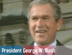 GIF animado (72532) Presidente george w bush