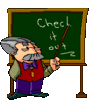 GIF animado (72558) Profesor en la pizarra