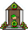 GIF animado (61263) Puerta navidad
