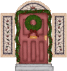 GIF animado (61265) Puerta navidad