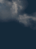 GIF animado (65994) Rayo entre las nubes