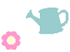 GIF animado (63690) Regadera flor