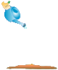 GIF animado (63698) Regando flor