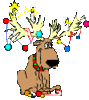 GIF animado (61277) Reno navidadeno