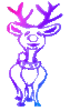GIF animado (61284) Reno navideno