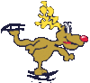 GIF animado (61330) Reno rudolf