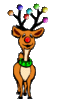 GIF animado (61332) Reno rudolf