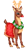 GIF animado (61336) Reno rudolf