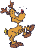 GIF animado (61337) Reno rudolf
