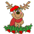 GIF animado (61347) Reno rudolf