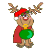GIF animado (61361) Reno rudolf