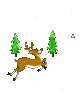 GIF animado (61365) Reno rudolf