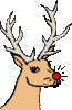 GIF animado (61370) Reno rudolph