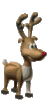 GIF animado (61373) Reno rudolph