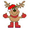 GIF animado (61379) Reno rudolph