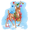 GIF animado (61401) Reno rudolph