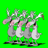 GIF animado (61309) Renos navidad