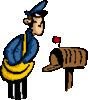 GIF animado (71614) Repartiendo el correo