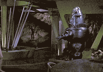 Imagen GIF de Robby el robot animado