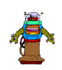GIF animado (68370) Robby robot
