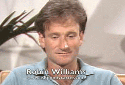 GIF animado (66928) Robin williams entrevista