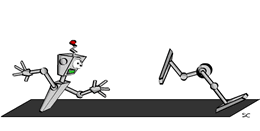 GIF animado (64556) Robot desarmado
