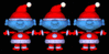 GIF animado (60800) Robots noel