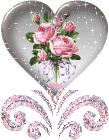 GIF animado (73000) Rosas con corazones