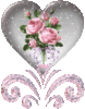 GIF animado (73000) Rosas con corazones