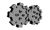 GIF animado (62637) Ruedas dentadas rectas
