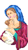 GIF animado (73597) Santa maria nino jesus