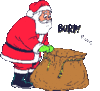 GIF animado (60926) Santa saco