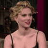 GIF animado (67566) Scarlett johansson entrevista