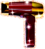 GIF animado (63210) Secador glitter