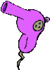 GIF animado (63213) Secador pelo morado