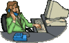 GIF animado (72600) Secretaria telefono