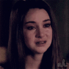 GIF animado (67589) Shailene woodley llorando